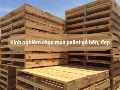 Kinh nghiệm chọn mua pallet gỗ bền, đẹp