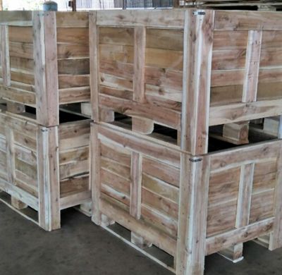 Xưởng sản xuất thùng gỗ Pallet tại Bình Dương