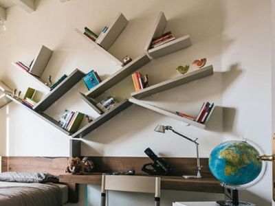 10 Ý Tưởng Làm Kệ Treo Tường Đẹp Bằng Gỗ Pallet Cho Phòng Khách